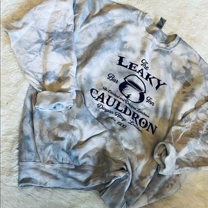 The leaky cauldron crew sweatshirts !